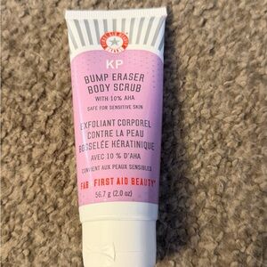 Unopened First Aid Beauty Bump Eraser Body Scrub - 2 ounces